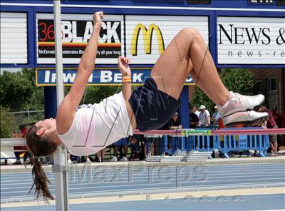 Thumbnail 1 in NCHSAA 4A State Championships (Girls Field Events) photogallery.