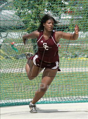 Thumbnail 3 in NCHSAA 4A State Championships (Girls Field Events) photogallery.
