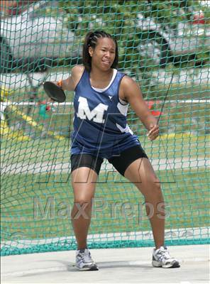 Thumbnail 3 in NCHSAA 4A State Championships (Girls Field Events) photogallery.