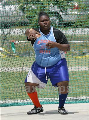 Thumbnail 1 in NCHSAA 4A State Championships (Girls Field Events) photogallery.