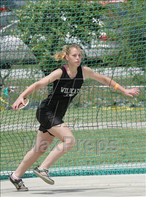Thumbnail 1 in NCHSAA 4A State Championships (Girls Field Events) photogallery.