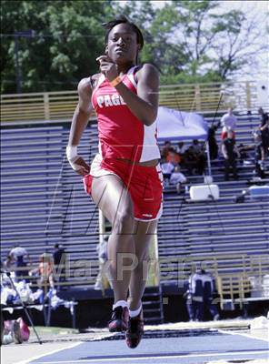 Thumbnail 3 in NCHSAA 4A State Championships (Girls Field Events) photogallery.