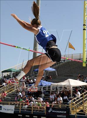 Thumbnail 1 in NCHSAA 4A State Championships (Girls Field Events) photogallery.