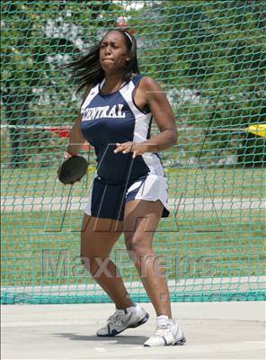Thumbnail 2 in NCHSAA 4A State Championships (Girls Field Events) photogallery.