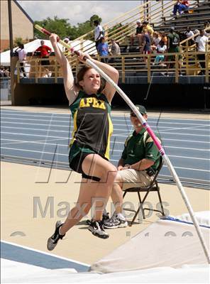 Thumbnail 1 in NCHSAA 4A State Championships (Girls Field Events) photogallery.