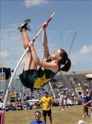 Thumbnail 3 in NCHSAA 4A State Championships (Girls Field Events) photogallery.