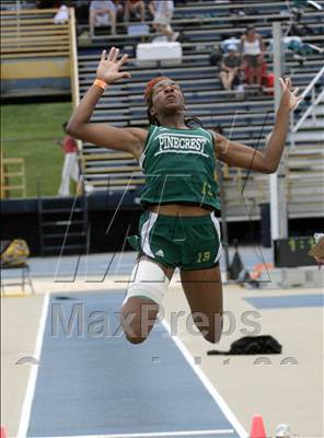 Thumbnail 1 in NCHSAA 4A State Championships (Girls Field Events) photogallery.