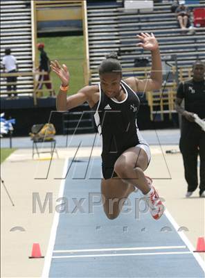 Thumbnail 1 in NCHSAA 4A State Championships (Girls Field Events) photogallery.