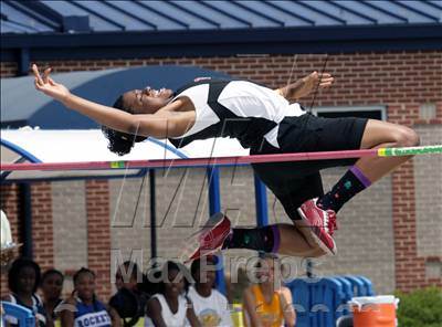 Thumbnail 2 in NCHSAA 4A State Championships (Girls Field Events) photogallery.