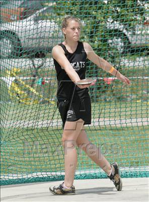 Thumbnail 3 in NCHSAA 4A State Championships (Girls Field Events) photogallery.