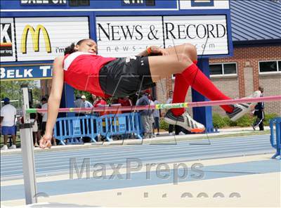 Thumbnail 1 in NCHSAA 4A State Championships (Girls Field Events) photogallery.