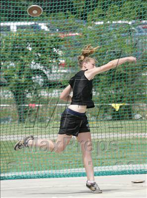 Thumbnail 3 in NCHSAA 4A State Championships (Girls Field Events) photogallery.