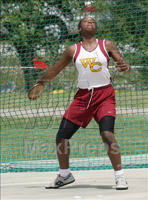 Thumbnail 3 in NCHSAA 4A State Championships (Girls Field Events) photogallery.