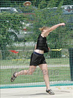 Thumbnail 3 in NCHSAA 4A State Championships (Girls Field Events) photogallery.