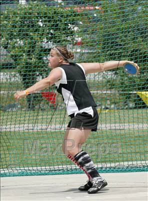 Thumbnail 3 in NCHSAA 4A State Championships (Girls Field Events) photogallery.