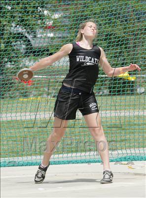 Thumbnail 2 in NCHSAA 4A State Championships (Girls Field Events) photogallery.