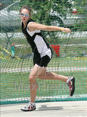Thumbnail 1 in NCHSAA 4A State Championships (Girls Field Events) photogallery.