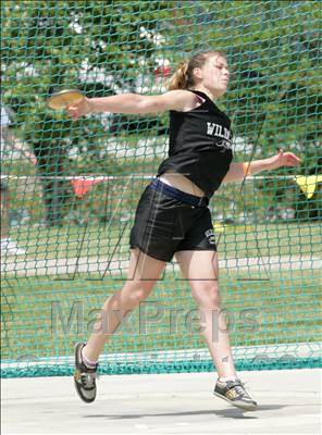 Thumbnail 1 in NCHSAA 4A State Championships (Girls Field Events) photogallery.