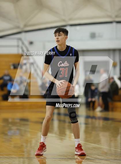 Thumbnail 1 in Chartiers Valley vs. Abington Heights (Central Valley Roundball Holiday Classic) photogallery.