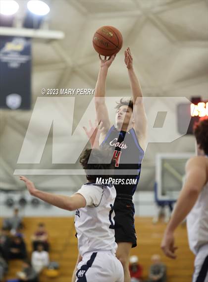 Thumbnail 2 in Chartiers Valley vs. Abington Heights (Central Valley Roundball Holiday Classic) photogallery.
