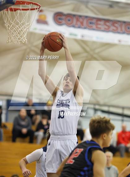 Thumbnail 3 in Chartiers Valley vs. Abington Heights (Central Valley Roundball Holiday Classic) photogallery.
