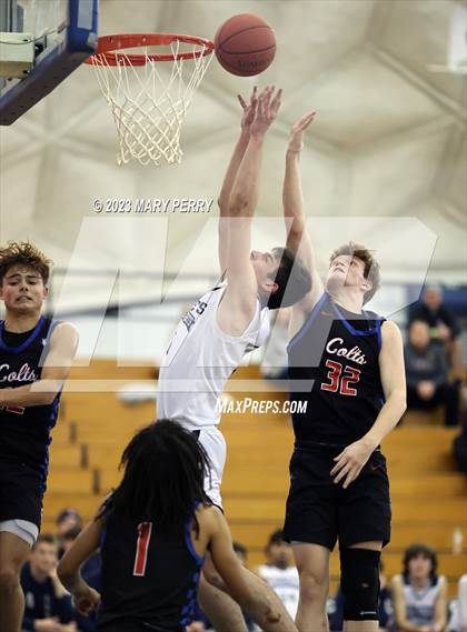 Thumbnail 3 in Chartiers Valley vs. Abington Heights (Central Valley Roundball Holiday Classic) photogallery.