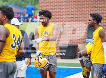 Thumbnail 3 in Olive Branch vs Huntsville (U of Memphis 7v7) photogallery.
