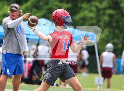 Thumbnail 2 in Olive Branch vs Huntsville (U of Memphis 7v7) photogallery.