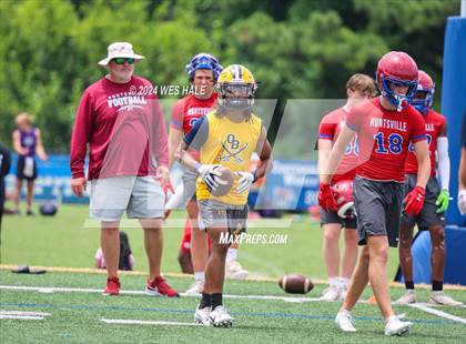 Thumbnail 2 in Olive Branch vs Huntsville (U of Memphis 7v7) photogallery.