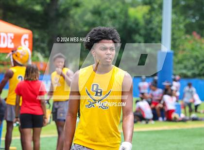 Thumbnail 3 in Olive Branch vs Huntsville (U of Memphis 7v7) photogallery.