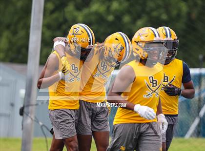 Thumbnail 1 in Olive Branch vs Huntsville (U of Memphis 7v7) photogallery.