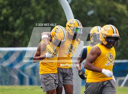 Thumbnail 2 in Olive Branch vs Huntsville (U of Memphis 7v7) photogallery.