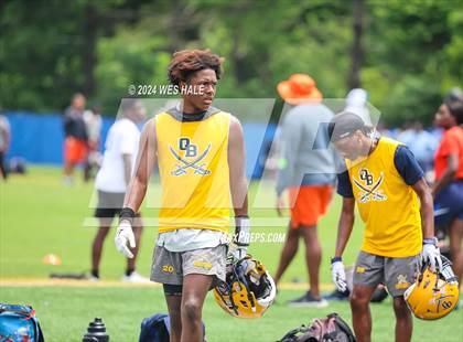 Thumbnail 1 in Olive Branch vs Huntsville (U of Memphis 7v7) photogallery.