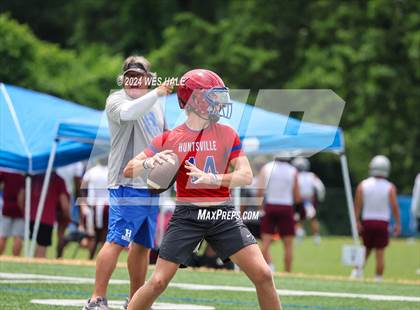 Thumbnail 2 in Olive Branch vs Huntsville (U of Memphis 7v7) photogallery.
