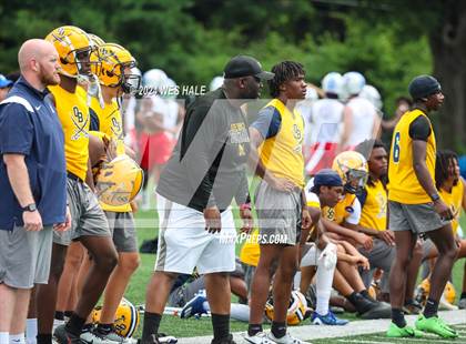 Thumbnail 1 in Olive Branch vs Huntsville (U of Memphis 7v7) photogallery.