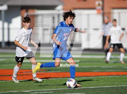 Thumbnail 2 in Selinsgrove vs. Athens (PIAA District IV Class AAA Semifinal Playoff) photogallery.
