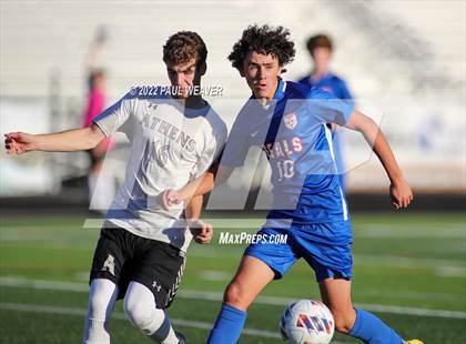 Thumbnail 1 in Selinsgrove vs. Athens (PIAA District IV Class AAA Semifinal Playoff) photogallery.