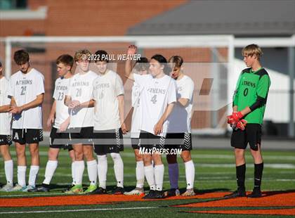 Thumbnail 2 in Selinsgrove vs. Athens (PIAA District IV Class AAA Semifinal Playoff) photogallery.