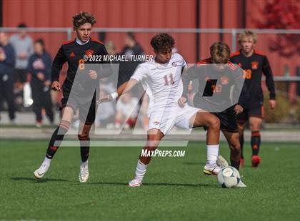 Thumbnail 2 in Idaho Falls vs Canyon Ridge (IHSAA 4A State Playoff)  photogallery.