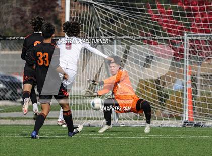 Thumbnail 1 in Idaho Falls vs Canyon Ridge (IHSAA 4A State Playoff)  photogallery.