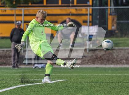 Thumbnail 2 in Idaho Falls vs Canyon Ridge (IHSAA 4A State Playoff)  photogallery.