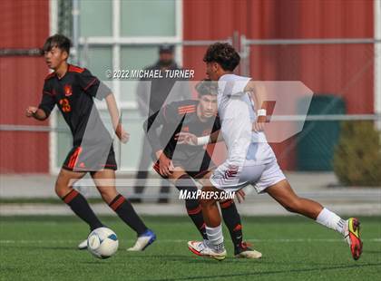 Thumbnail 3 in Idaho Falls vs Canyon Ridge (IHSAA 4A State Playoff)  photogallery.