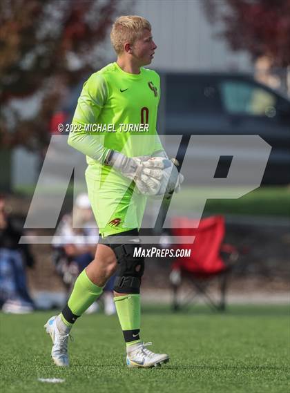 Thumbnail 2 in Idaho Falls vs Canyon Ridge (IHSAA 4A State Playoff)  photogallery.
