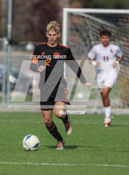 Thumbnail 2 in Idaho Falls vs Canyon Ridge (IHSAA 4A State Playoff)  photogallery.