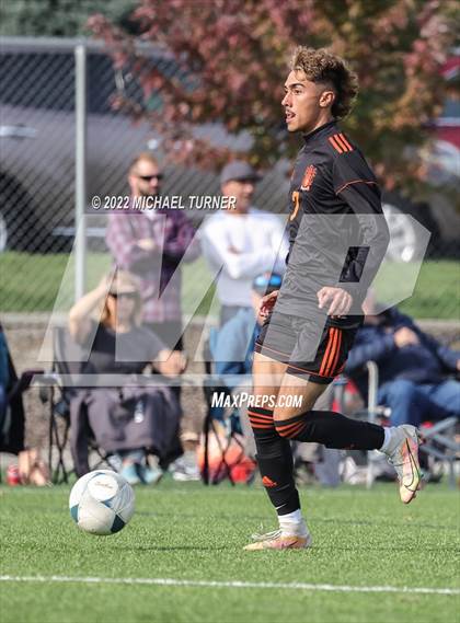 Thumbnail 2 in Idaho Falls vs Canyon Ridge (IHSAA 4A State Playoff)  photogallery.