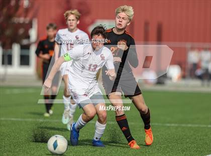 Thumbnail 1 in Idaho Falls vs Canyon Ridge (IHSAA 4A State Playoff)  photogallery.