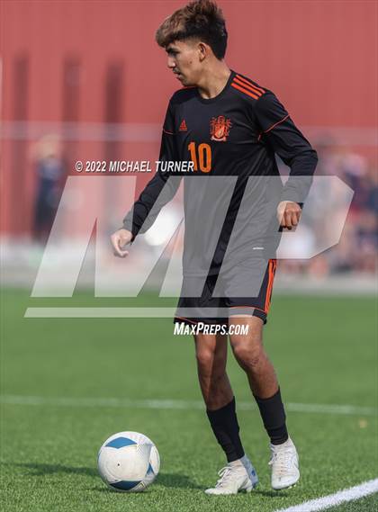 Thumbnail 1 in Idaho Falls vs Canyon Ridge (IHSAA 4A State Playoff)  photogallery.