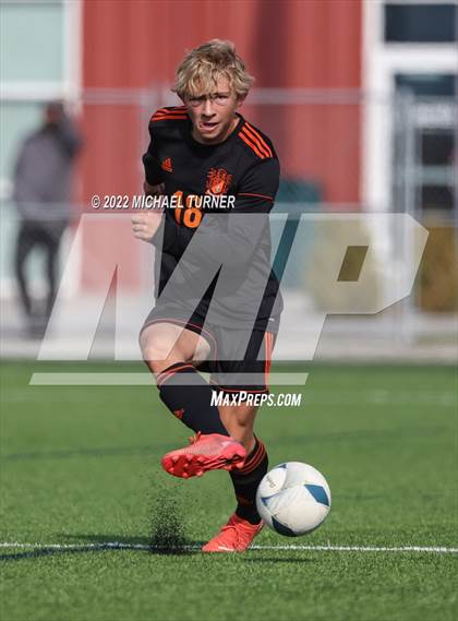 Thumbnail 3 in Idaho Falls vs Canyon Ridge (IHSAA 4A State Playoff)  photogallery.