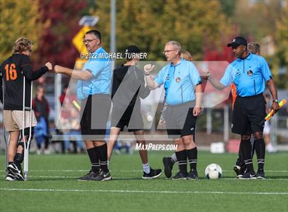 Thumbnail 2 in Idaho Falls vs Canyon Ridge (IHSAA 4A State Playoff)  photogallery.
