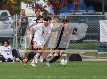 Thumbnail 3 in Idaho Falls vs Canyon Ridge (IHSAA 4A State Playoff)  photogallery.